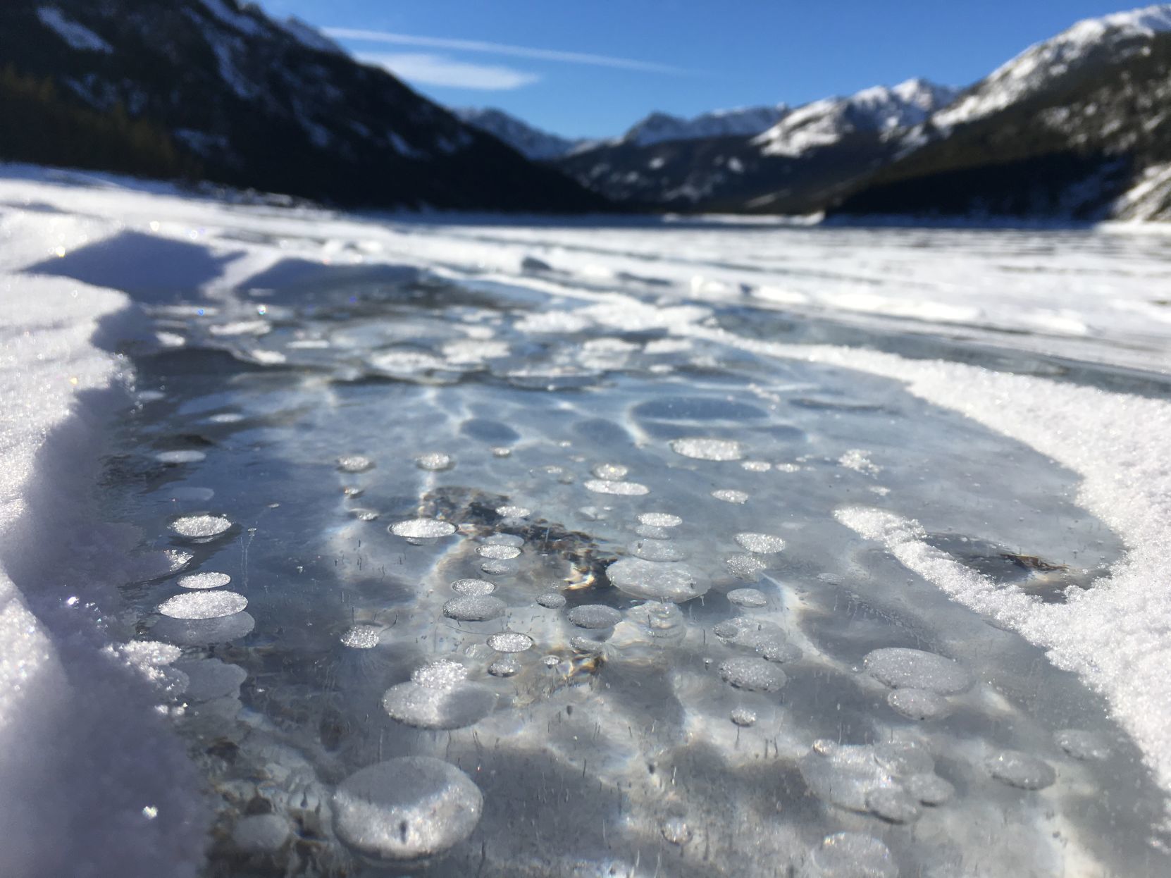 Mystic Lake winter